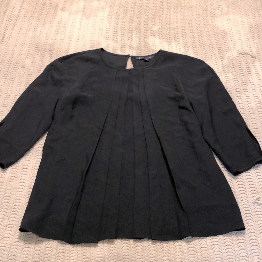 Brooks Brothers | pleated blouse